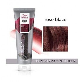 3 x Wella Professionals Color Fresh Semi-Permanent Hair Mask 150ml - Rose Blaze