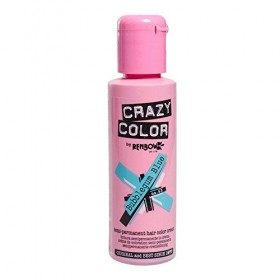 Crazy Color Coloration Pour Cheveux Semi-Permanente 100ml Bleu Bubblegum - Pack de 2