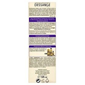 DESSANGE Blond Californien Soin Patine Correcteur De Blond Pour Cheveux Blonds, Colorés ou Ëclaircis 125 ml - Lot de 3