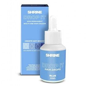 SHRINE Bouteille de Teinture Capillaire Semi-Permanente Bleu 1 Unité