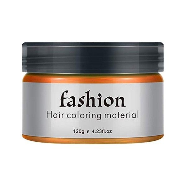 LEYTON Temporaire Couleur de Cheveux Cire Bricolage de Boue Unique Moulage Pâte Teinture CrèMe Gel pour les Cheveux pour la C