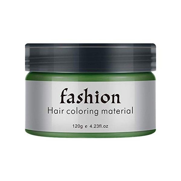 LEYTON Temporaire Couleur de Cheveux Cire Bricolage de Boue Unique Moulage Pâte Teinture CrèMe Gel pour les Cheveux pour la C