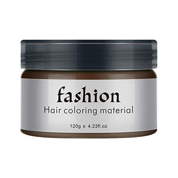 LEYTON Temporaire Couleur de Cheveux Cire Bricolage de Boue Unique Moulage Pâte Teinture CrèMe Gel pour les Cheveux pour la C