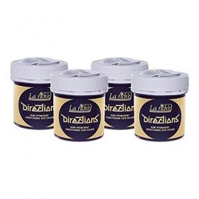 4 x La Riche Directions Semi-Permanent Hair Color 88ml Tubs - VIOLET
