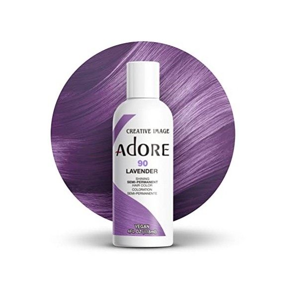 Creative Image Adore Semi-Permanent Hair Color 90 Lavender by Creative Images Systems