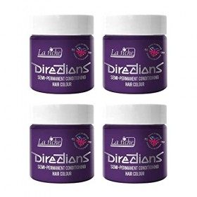 4 X La Riche Directions Coloration Semi-Permanente 100 ml Violet 