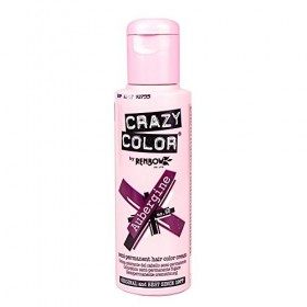 Crazy Color Coloration Semi-Permanente Couleur Vibrante 100ml Aubergine - Violet Foncé 