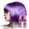 Crazy Color Coloration Pour Cheveux Semi-Permanente 100ml Violet Intense - Pack de 2