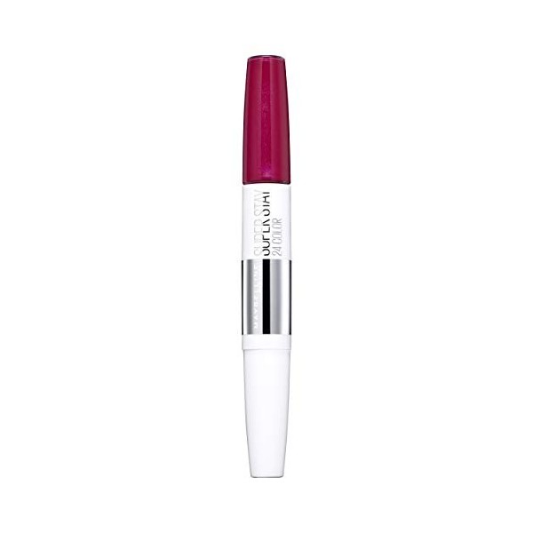 Maybelline New York – Rouge à Lèvres – Superstay 24H – Teinte : Raspberry 195 