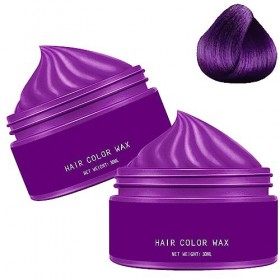 Washable Hair Coloring Wax, 6 Colors Temporary Hair Color Wax, Instant Hairstyle Washable Hair Dye Cream, Hair Color Wax Mud 