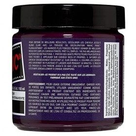 Manic Panic Plum Passion Classic Creme, Vegan, Cruelty Free, Purple Semi Permanent Hair Dye 2 x 118ml