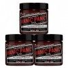 Manic Panic Infra Red Classic Creme, Vegan, Cruelty Free, Semi Permanent Hair Dye 3 x 118ml