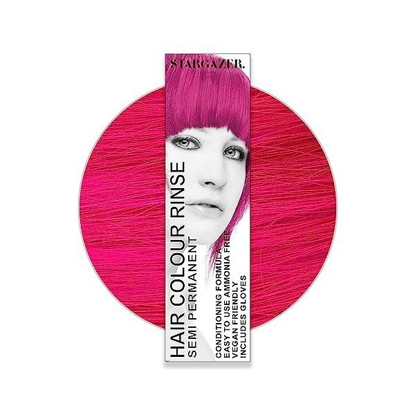 Coloration semi-permanente pour cheveux - Stargazer - couleur : rose shock