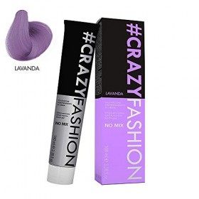 Crazy Fashion - Teinture Cheveux Temporaire Femme et Homme - Crème Colorante Capillaire - Sans Ammoniaque, Résorcinol et PPD 