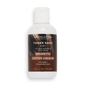 Revolution Haircare London, Toner Shot, pour Les Cheveux Bruns, Coffee Liqueur, 100ml