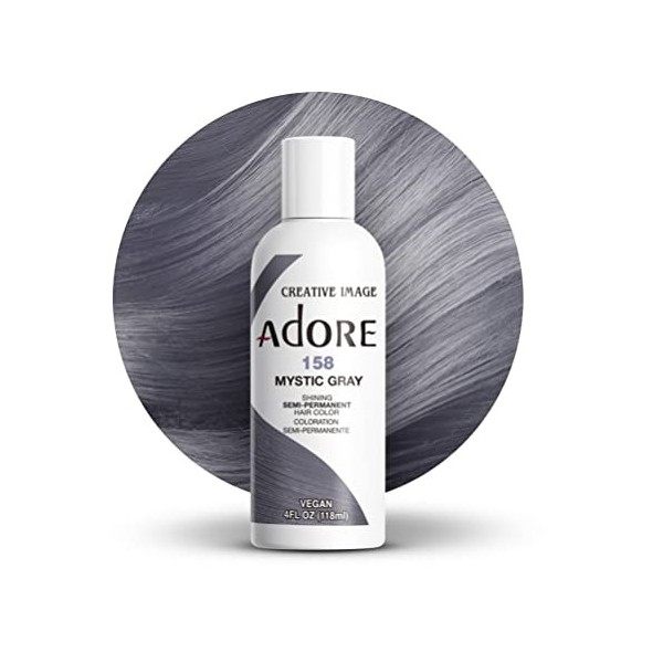 Adore Coloration semi-permanente pour cheveux gris mystique 158 , 118 ml