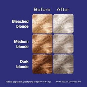 Schwarzkopf Live Colour & Care Masque capillaire semi-permanent pour cheveux en 5 minutes, tonifiant blond, booster de couleu