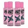 4 x Crazy Colour Semi Permanent Hair Dyes 100ml Pine Green by Crazy Colour