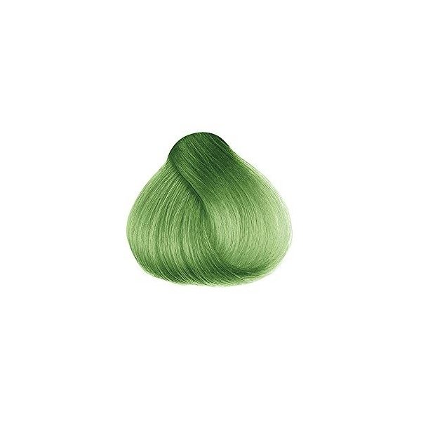 Hermans Amazing semi-permanent Hair Color Olivia Green 100% vegan and not tested on animals 115ml by Hermans Amazing Direct 