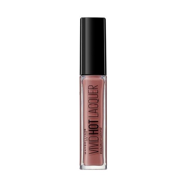 GEMEY MAYBELLINE New York Vivid Hot Lacquer Rouge à lèvres Nude 62 Charmer
