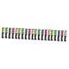 FOMIYES 15 Pcs Paillettes Bâtons De Cheveux Filles Colorant Temporaire Crayons De Coloration Fête Unique Anniversaire Arc-En-