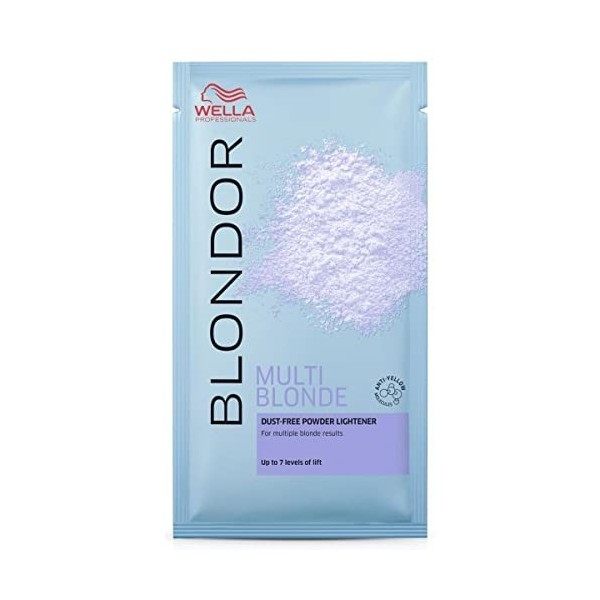 Poudre décolorante Multiblonde Powder Blond Wella 30g