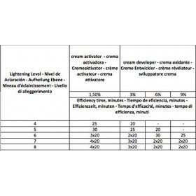 Spa Master Poudre de Blanchiment des Cheveux Blanchissant jusquà 8 Niveaux 900g Sans Poussière