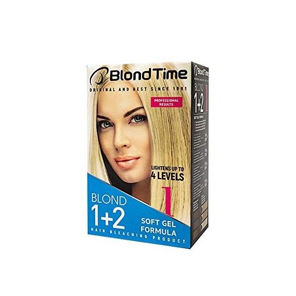 Blond Time Lot de 2 blonds 1 + 2 produits pour le blanchiment des cheveux