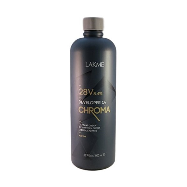 Crème oxydant de développeur de chroma lakme 33,9 oz 28 vol 8,4% par Lakme