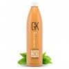 Global Keratin GK HAIR Professional Hair Creme 30 Volume Developer 1000ml for Hair Coloring Bleach - High-Performance Long La