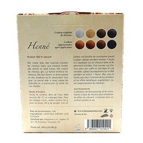 Henné - Cuivrée - Coloration naturelle & Soin capillaire - En poudre - 200g