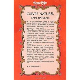 Sitarama Poudre Henne Couleur : Cuivre Rouge Cuivre Naturel - 100 g