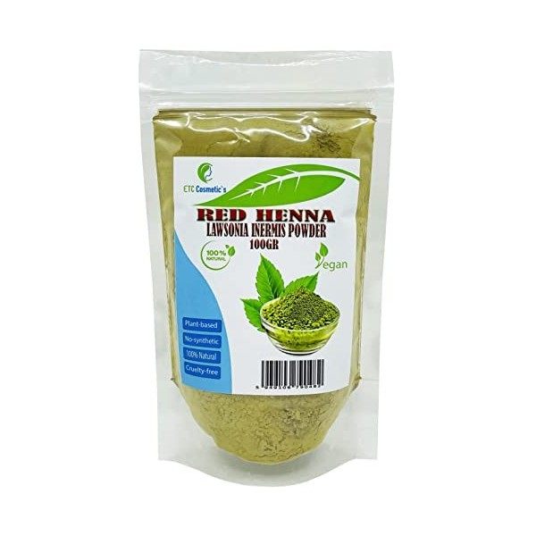 Henna, lawsonia inermis - 100 gr – RED HENNA