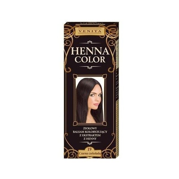 Henna Color 19 Dunkle Chocolat Protecteur De La Peau Coloration Cheveux Effet De Couleur Cheveux Naturels Colorant Poule Eco