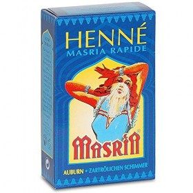 10&nbsp;x Henne masria Auburn&nbsp;–&nbsp;Henne rapide&nbsp;–&nbsp;90&nbsp;g