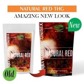 The Henna Guys Coloration pour cheveux et barbe sans produits chimiques Rouge naturel