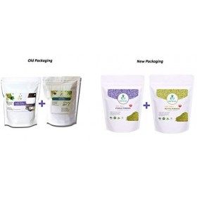 Herbs and Crops Lot de poudre de henné et indigo - 227 g chacun - Pour coloration des cheveux