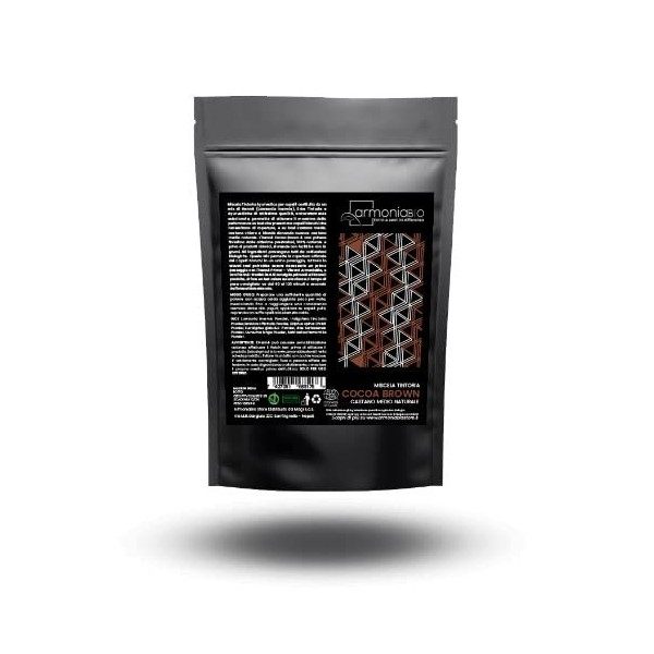 Henné Cocoa Brown Naturalbrun moyen naturel Ecocert Cosmos - ArmoniaBio