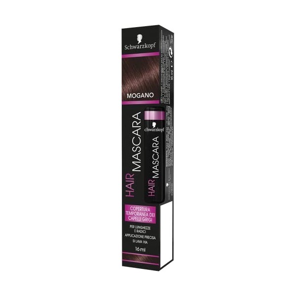 Schwarzkopf Mascara temporaire pour cheveux Acajou