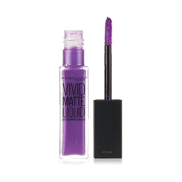 43 Vivid Violet - Rouge à lèvre Vivid Matte Liquid Gemey Maybelline