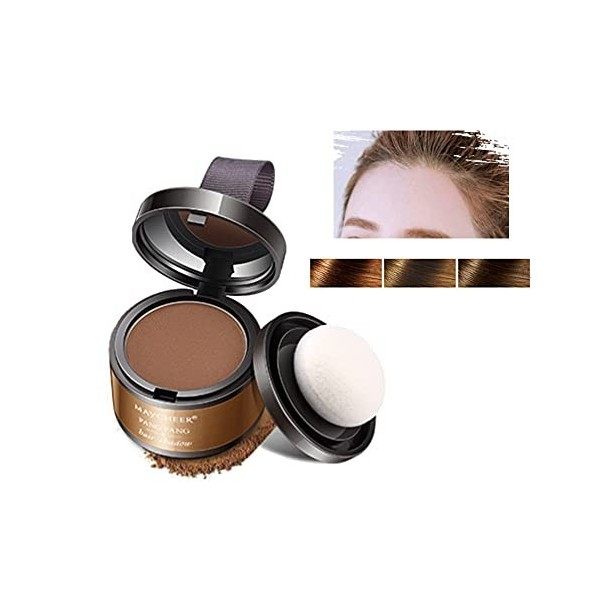 Hairline Powder, Hair Root Concealer, Hairline Shadow Cover Up Powder Utilisation pour combler les cheveux clairsemés, Correc