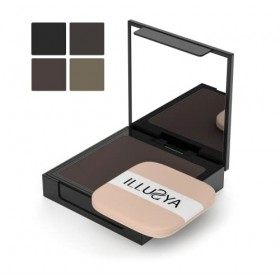 ILLUSYA - Poudre retouche racines, poudre pour cheveux - mascara capillaires - la coloration de tes racines - 12g brun moyen