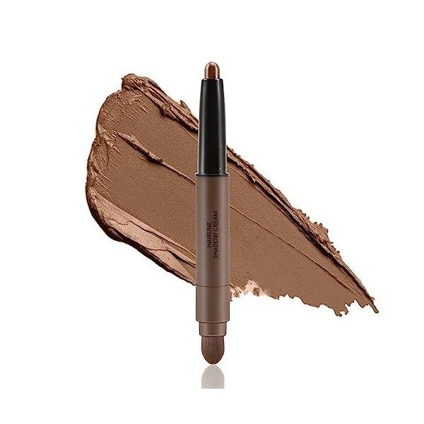 Boobeen Root Touch-Up Hairline Shadow Stick, Cache-racine pour cheveux clairsemés et cheveux gris, Utilisé comme crayon à sou