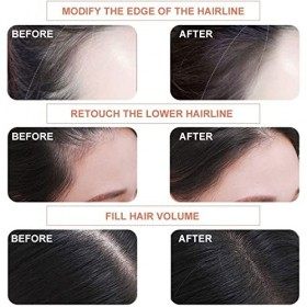 Hairline Powder,Poudre Capillaire,Hair Root Concealer, Hairline Shadow Cover Up Powder Utilisation pour combler les cheveux c