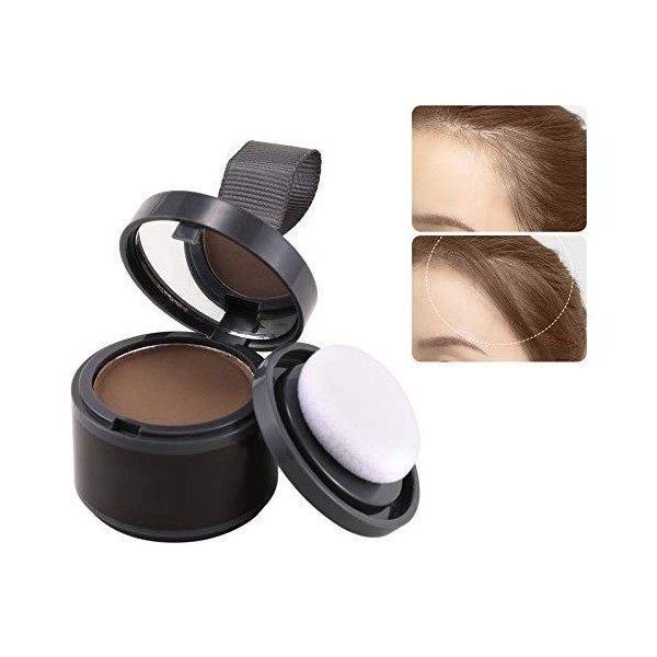 Boobeen Hairline Powder Creator - Poudre de ligne de cheveux pour cheveux clairsemés - Couleur des cheveux Perte dombre Maqu