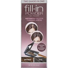 Couvre votre Gris Collision Poudre&nbsp;–&nbsp;Deux Nuances en un?: marron foncé/noir