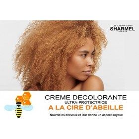 Crème Décolorante 6 TONS - à La Cire dAbeille -Ultra Protectrice - Qualité Professionelle - 250g