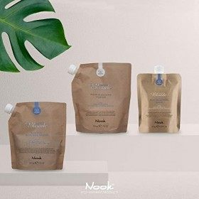 Nook Starlight Blonde poudre decolorante bleue 9+ tons avec plex 500gr
