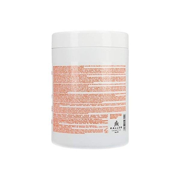 Kallos Super Fast Bleaching Poudre Décolorante 500 ml