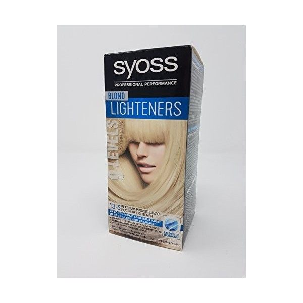 SYOSS Blond Lighteners Décolorant Cheveux 13-5 Platine